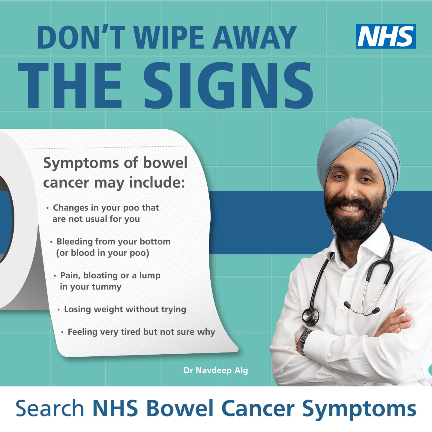 Bowel cancer campaign